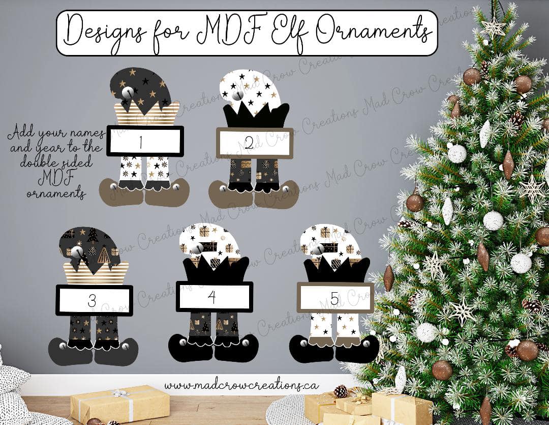 Elf Ornaments/Gift Tags