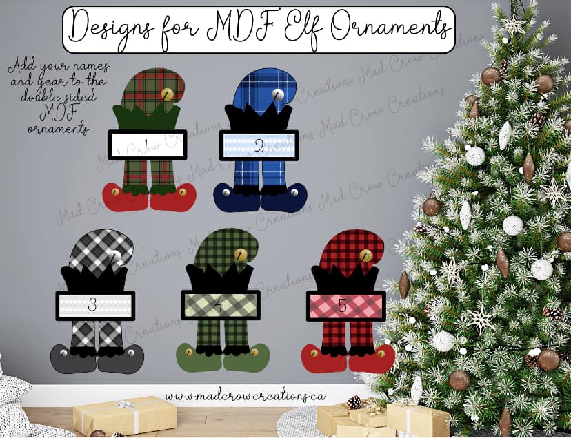 Elf Ornaments/Gift Tags