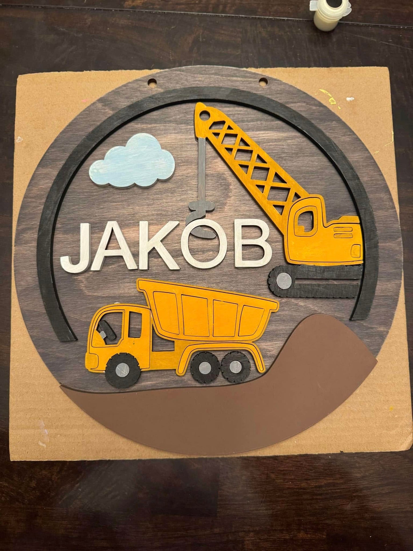 Construction Name Sign