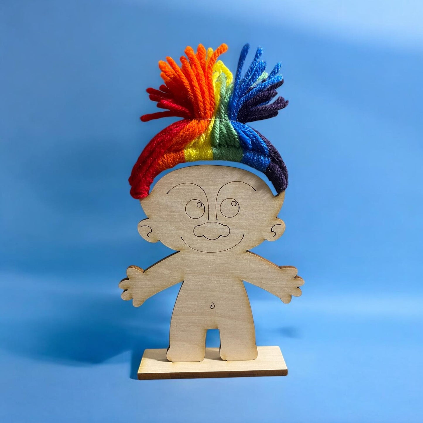 No Paint, No Mess, Funny Hair Doll