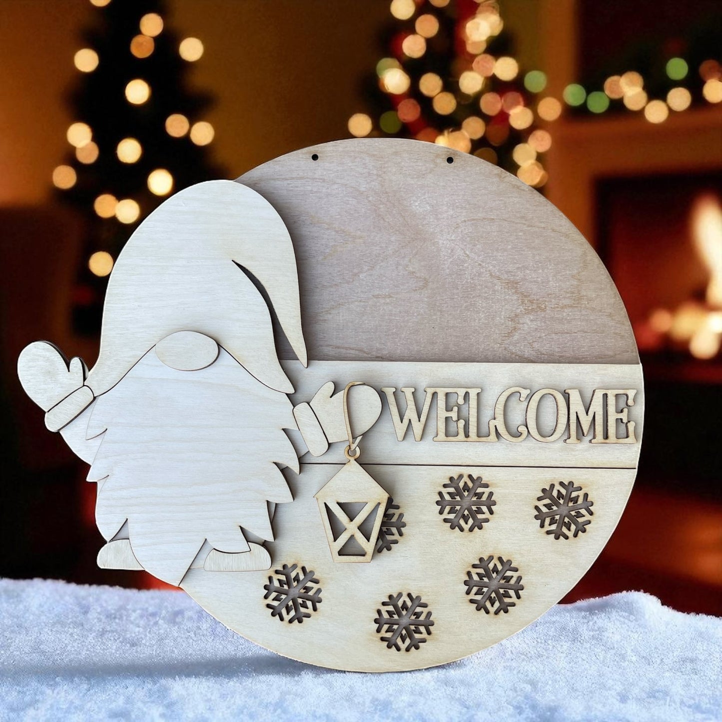 Gnome Lantern Sign