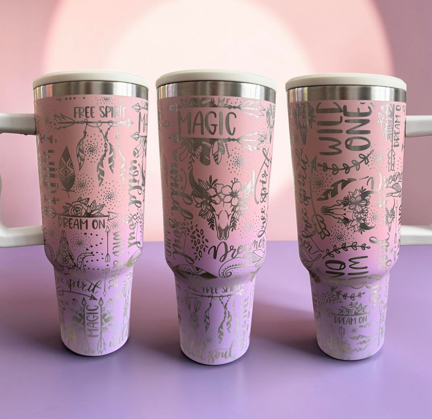 40 oz Ombre Pastel