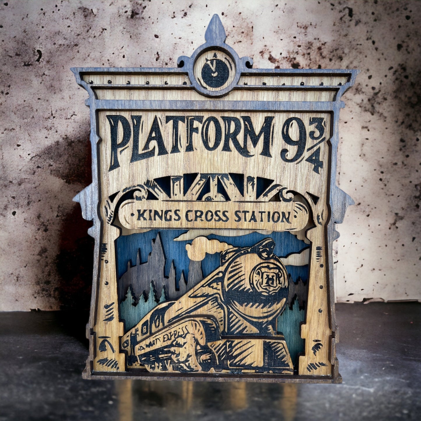 Train Station Sign