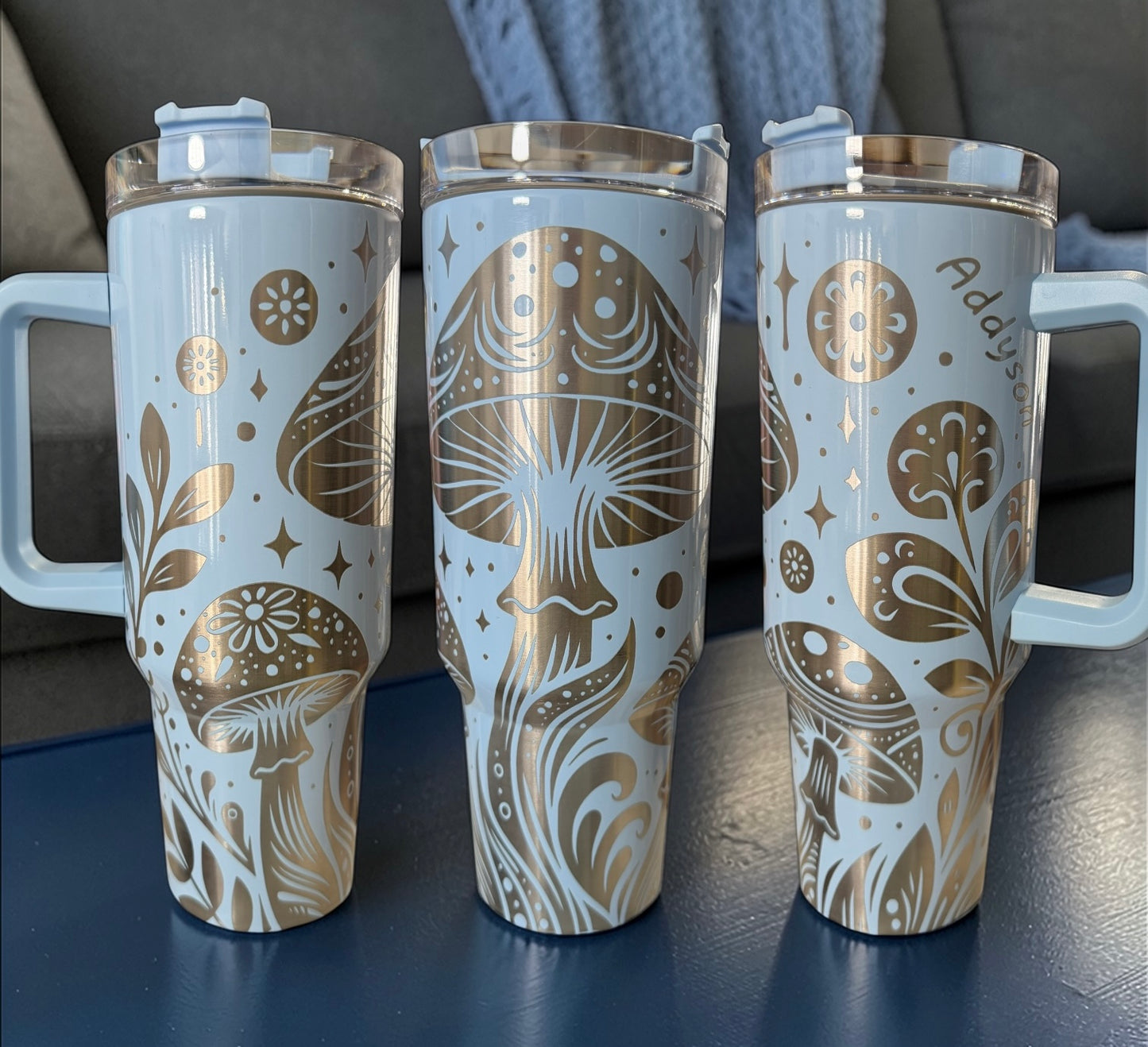 40 oz Pastel Glossy Tumbler