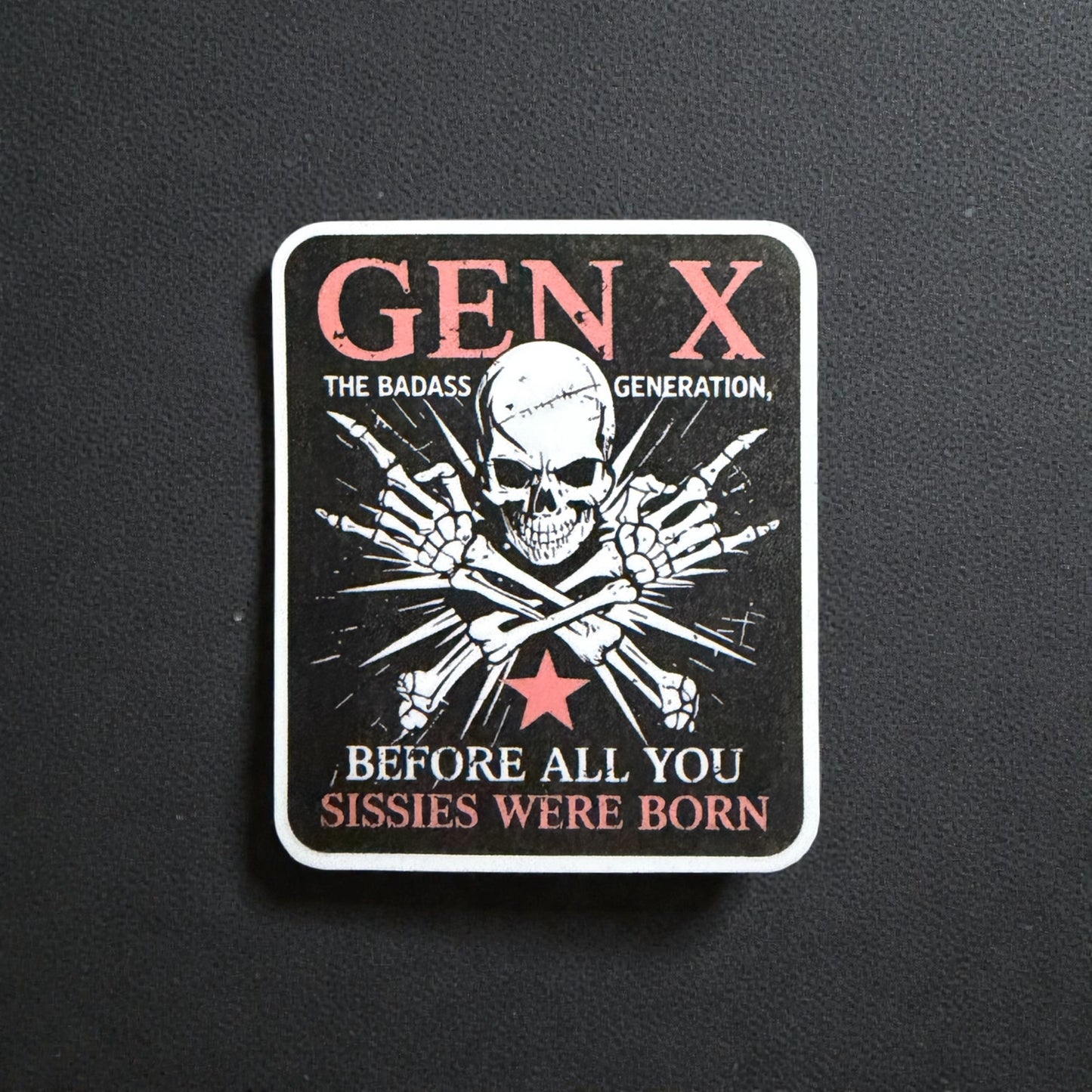 2” Gen X Sticker