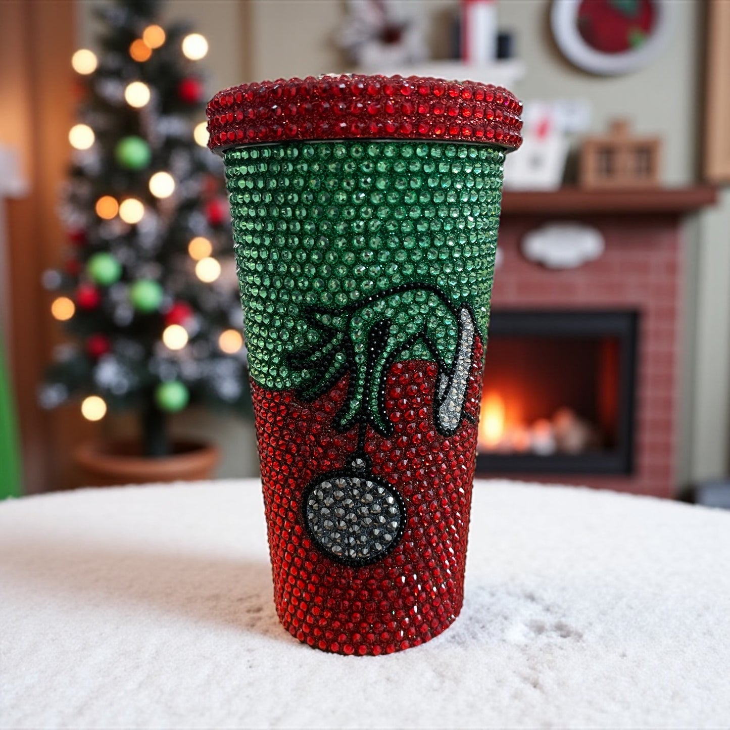 20 oz Rhinestone Tumbler