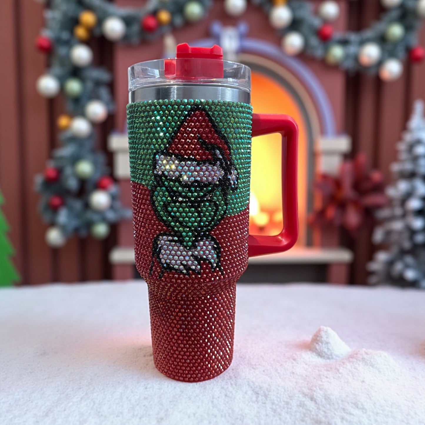 40 oz Rhinestone Tumbler