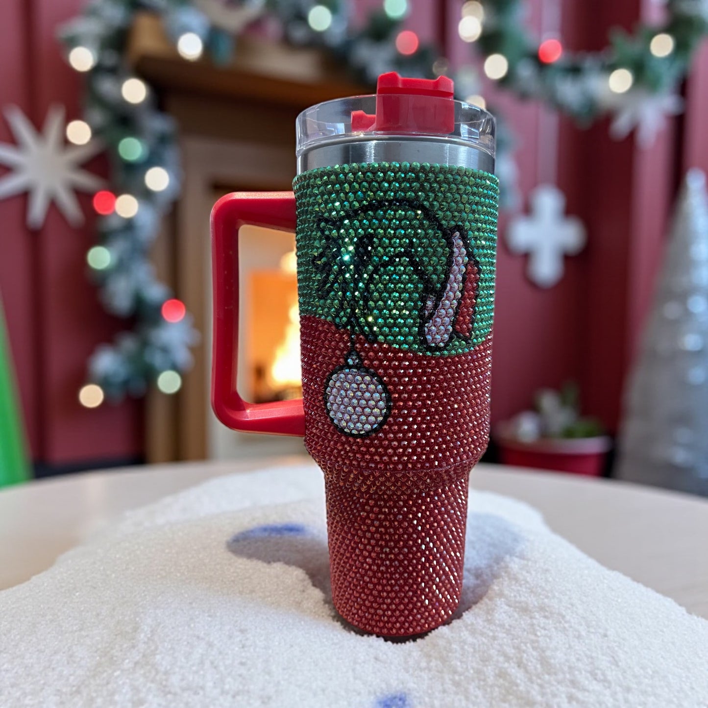 40 oz Rhinestone Tumbler
