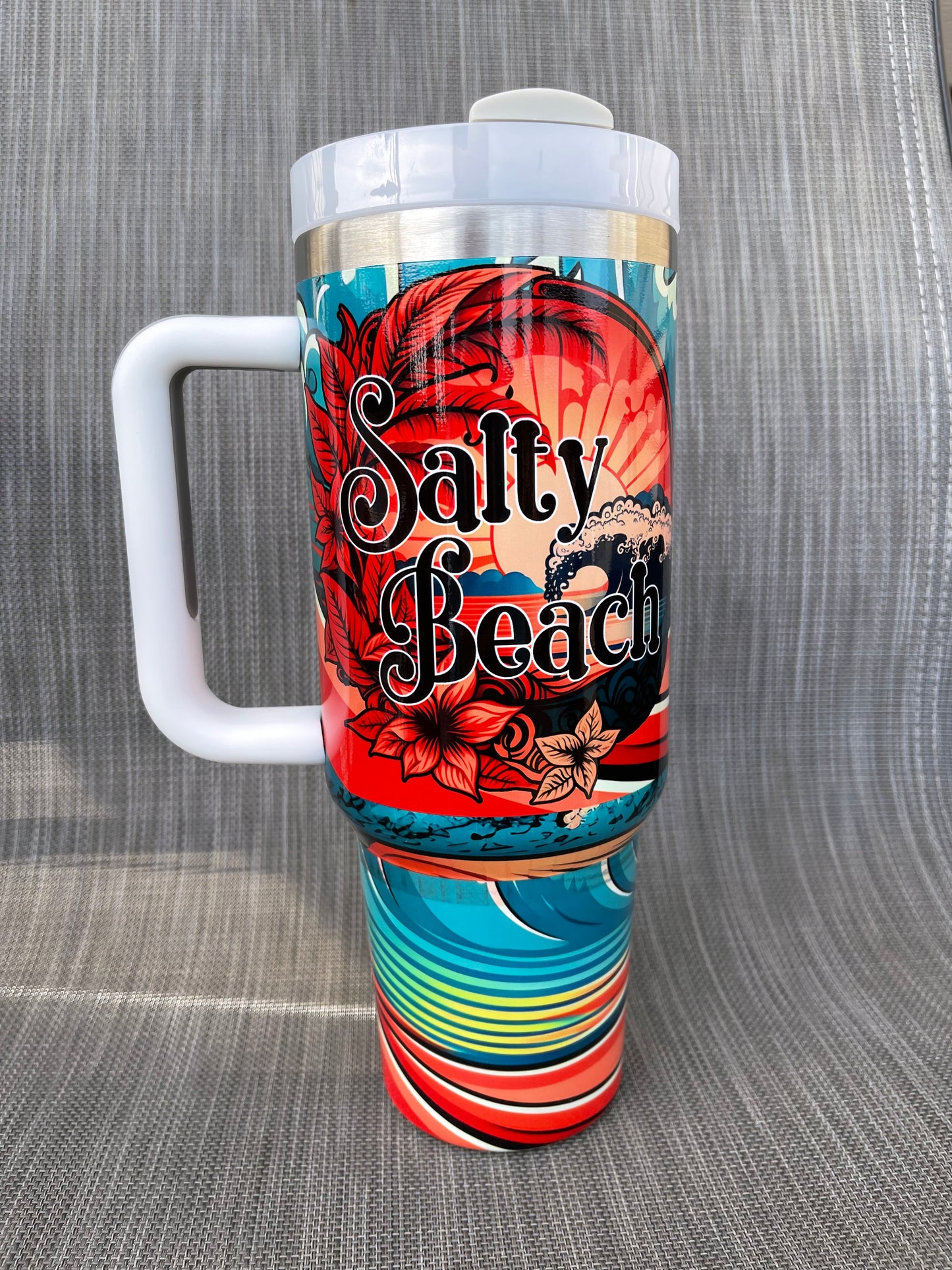 40 oz White Tumblers