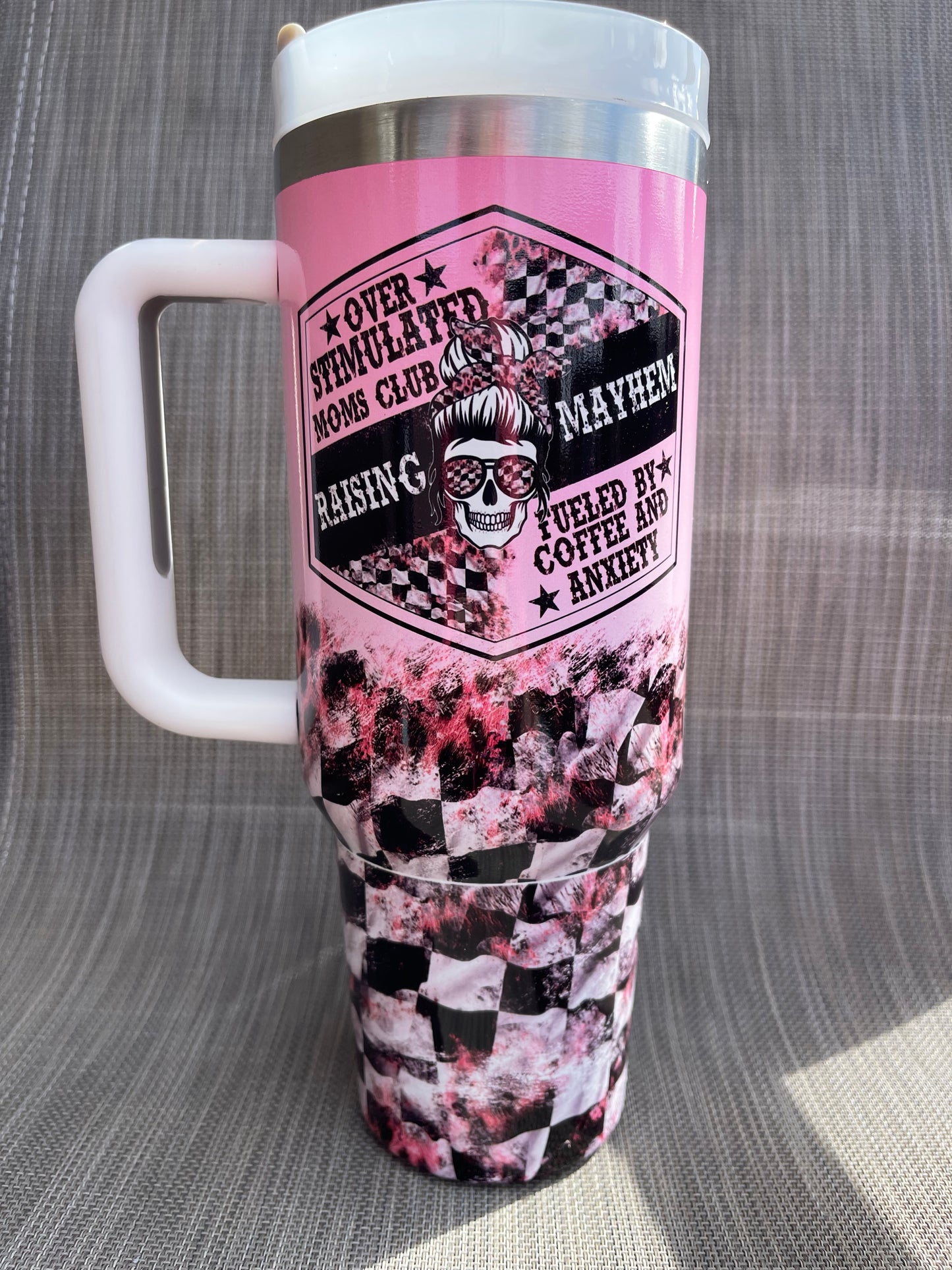 40 oz White Tumblers