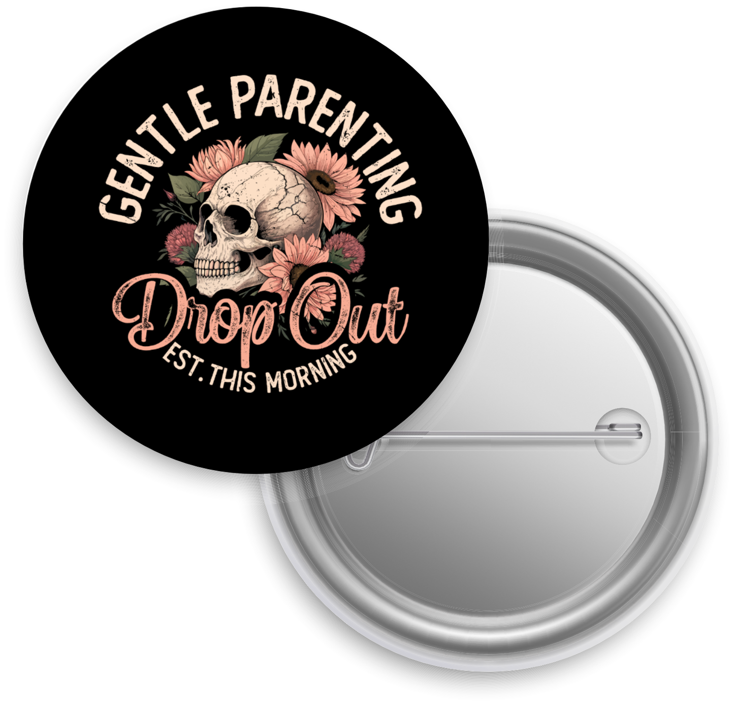Gentle Parenting Button Badge