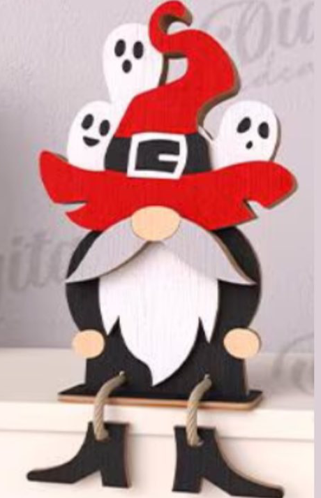 Halloween Gnome Shelf Sitters