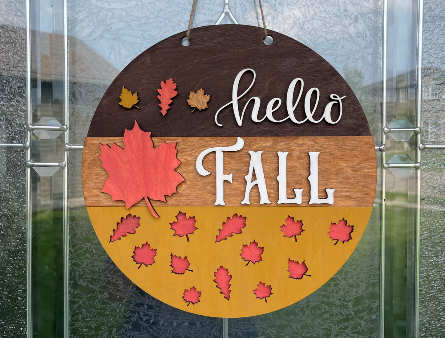 Hello Fall Sign