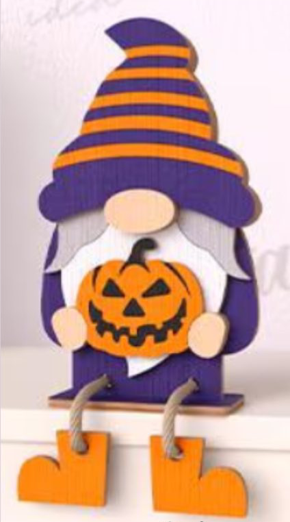 Halloween Gnome Shelf Sitters