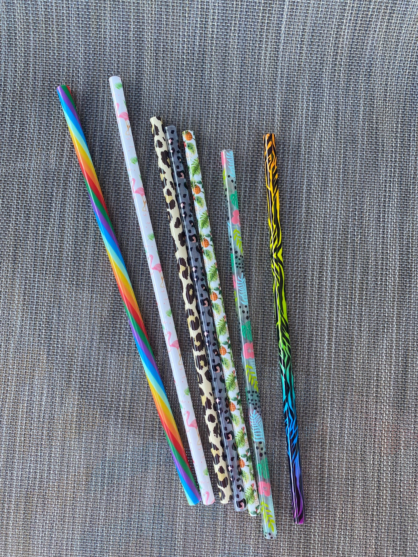 Printed Straws - Mad Crow Blanks