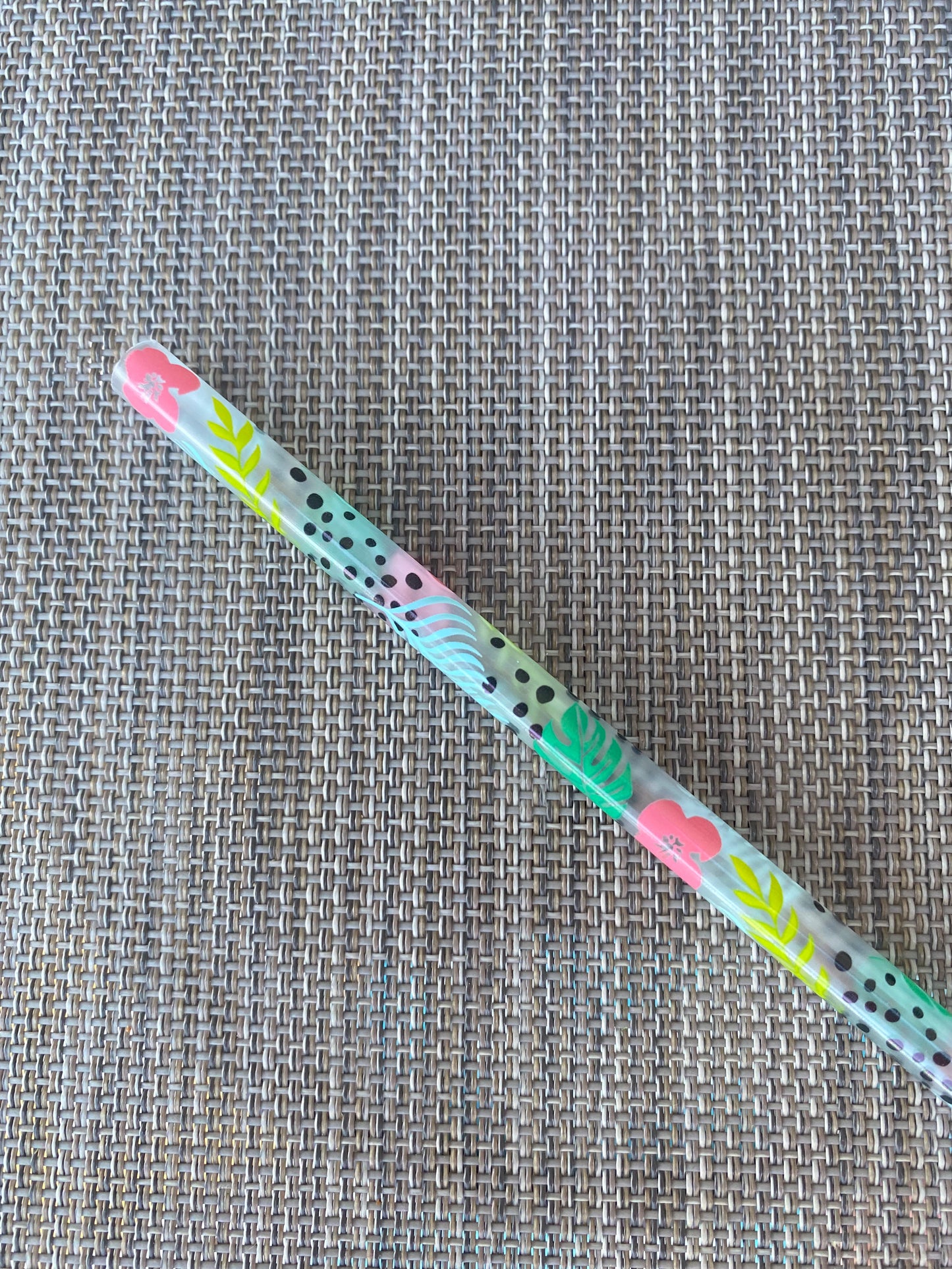 Printed Straws - Mad Crow Blanks