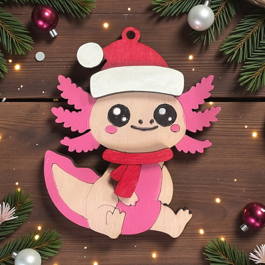 Axolotl DIY Ornament