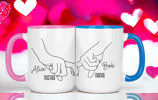Couples Hands Mug