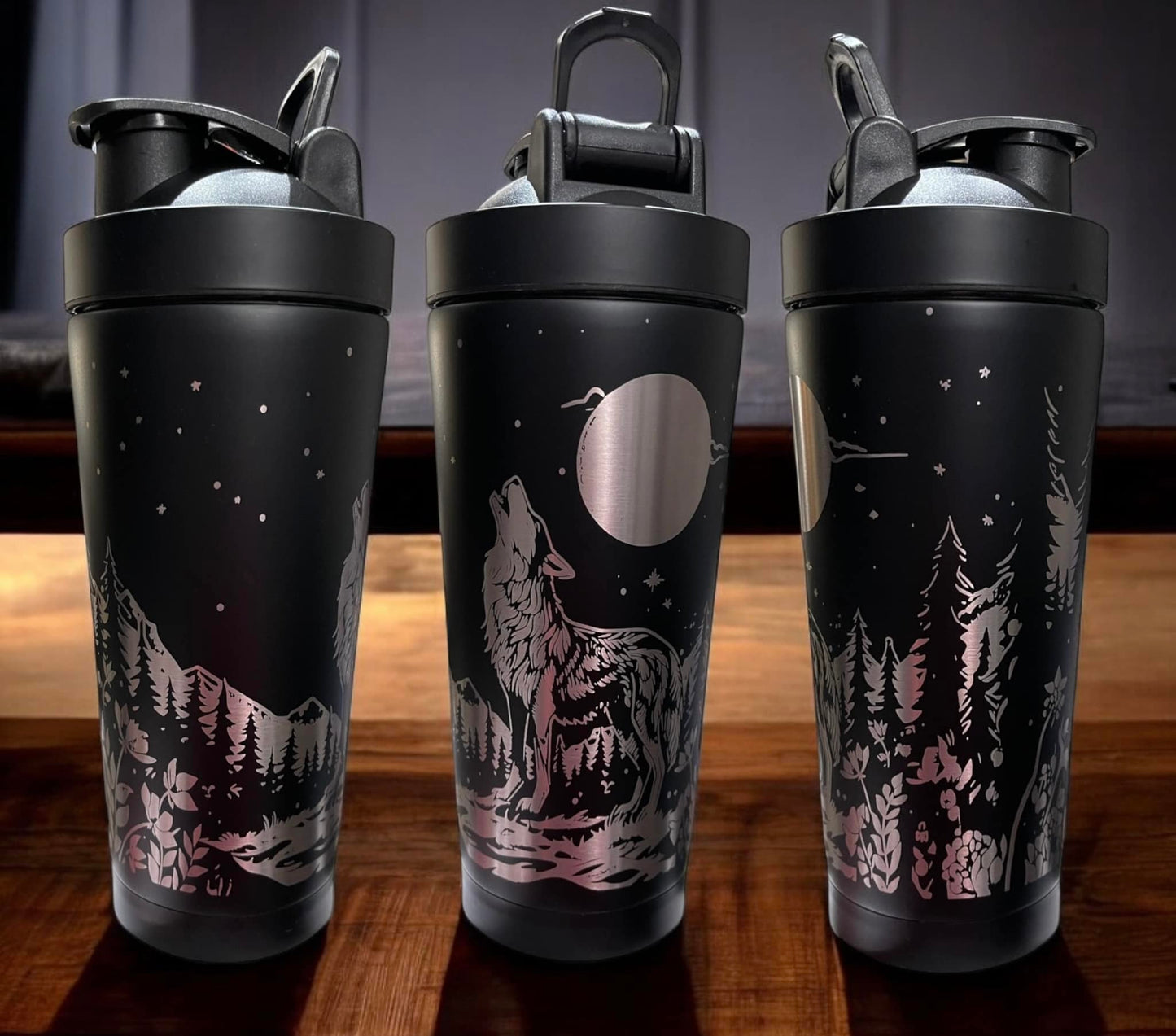 24 oz Metal Shaker Tumbler