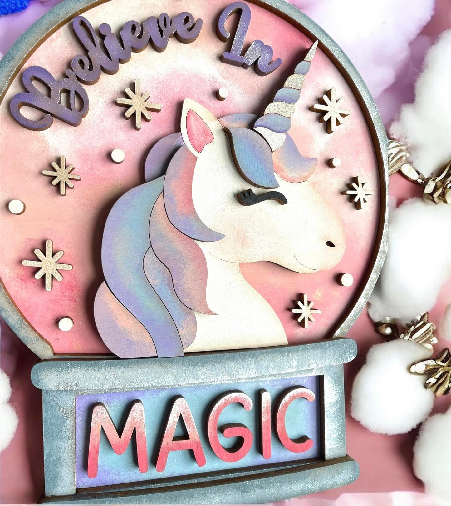 Unicorn Magic Snowglobe DIY