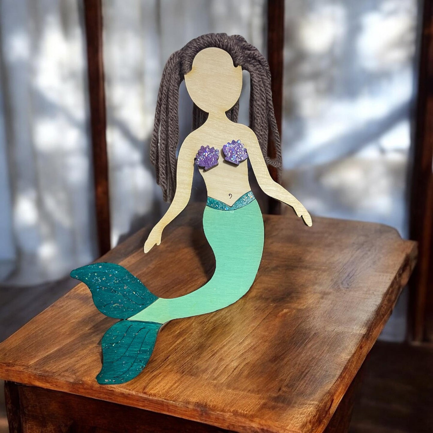 Mermaid Shelf Doll and Ornament