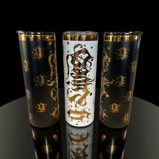 20 oz Travel Tumbler Bronze