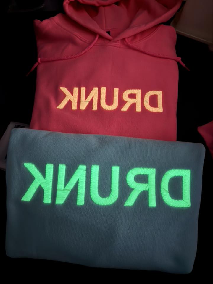Glow in the Dark DRUNK Sweater