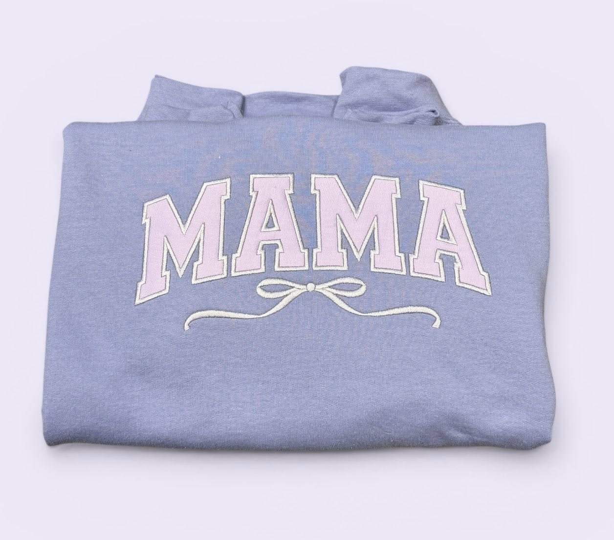 Mama Bow Applique Sweater