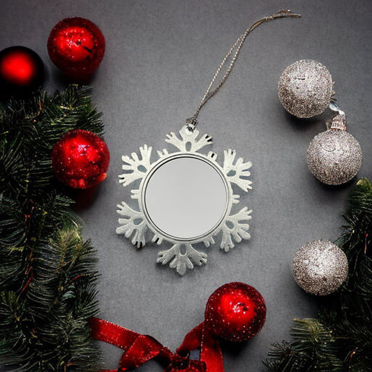 Snowflake Photo Ornament