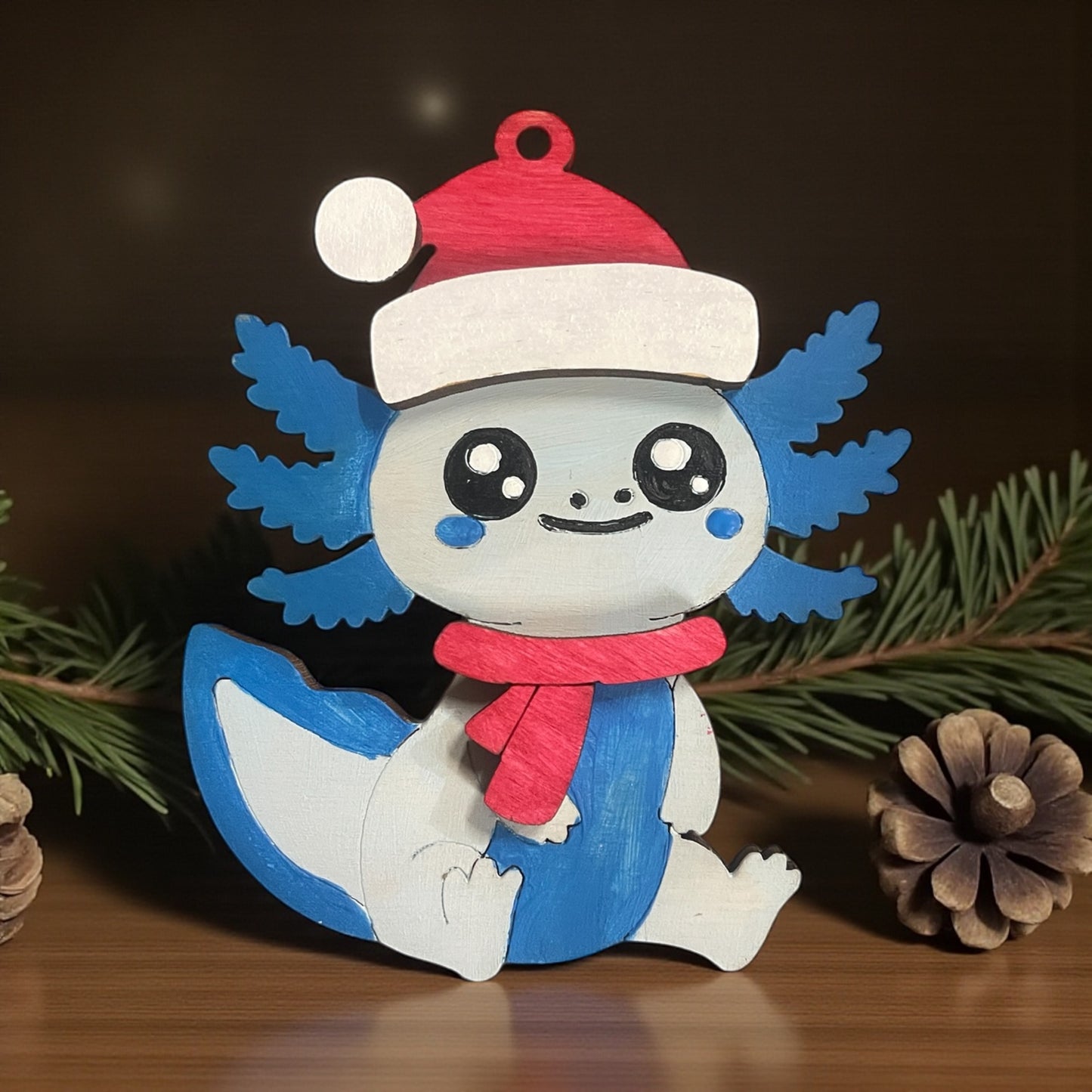 Axolotl DIY Ornament