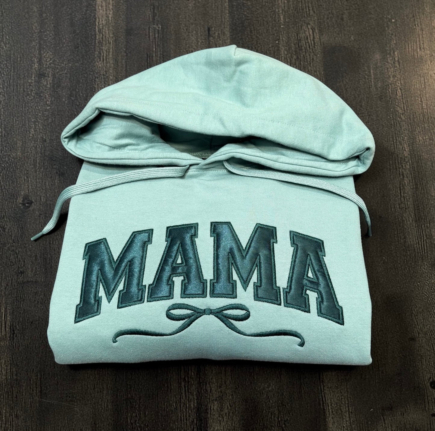 Mama Bow Applique Sweater