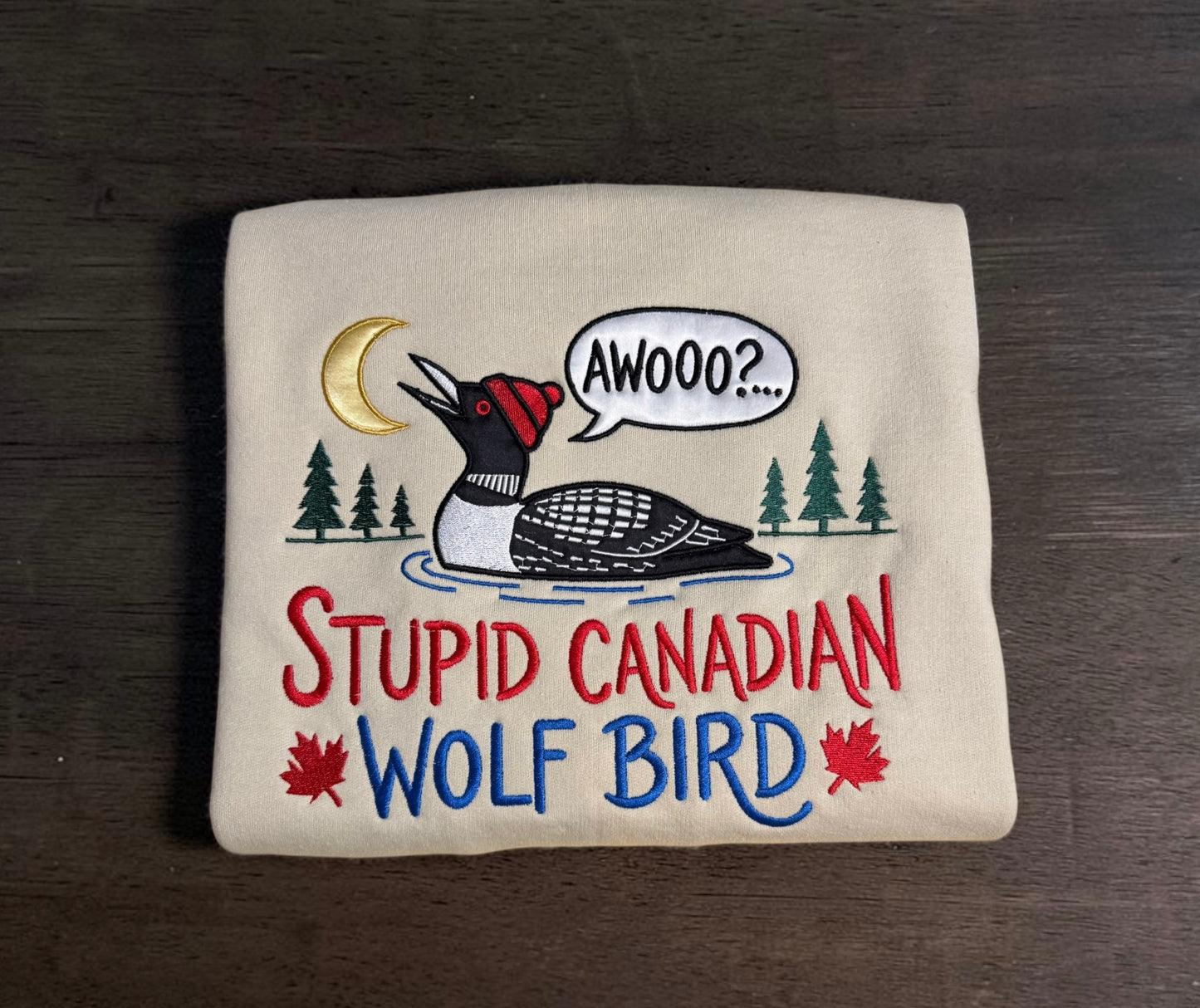 Stupid Canadian Wolf Bird