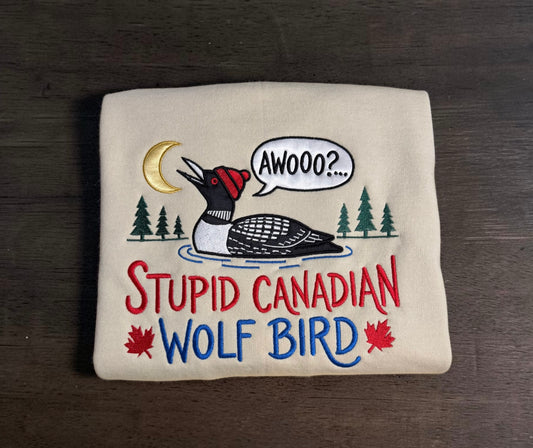 Stupid Canadian Wolf Bird