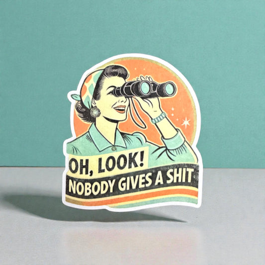 2” Sassy Birdwatcher Sticker