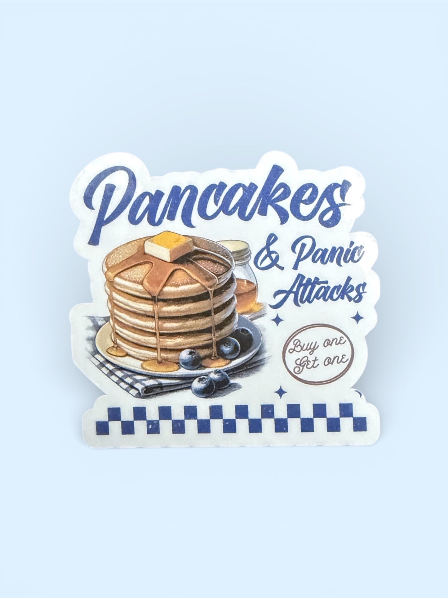2” Pancake Sticker