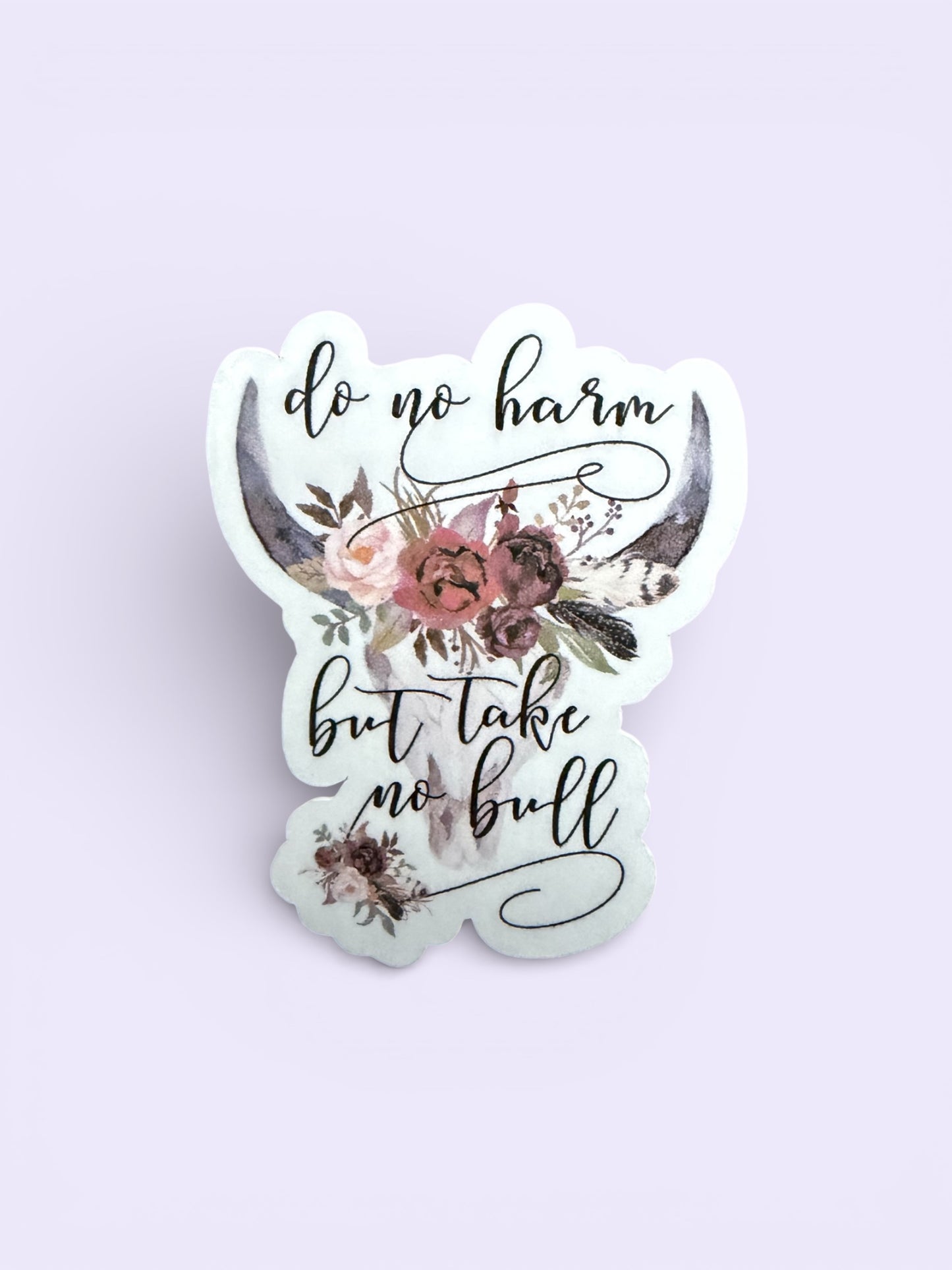 2” Take No Bull Sticker