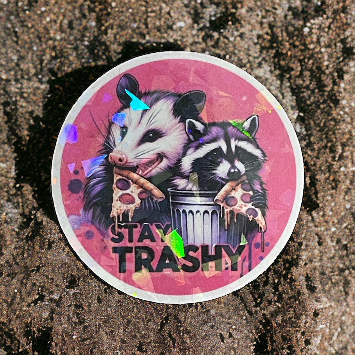 Trashy Sticker