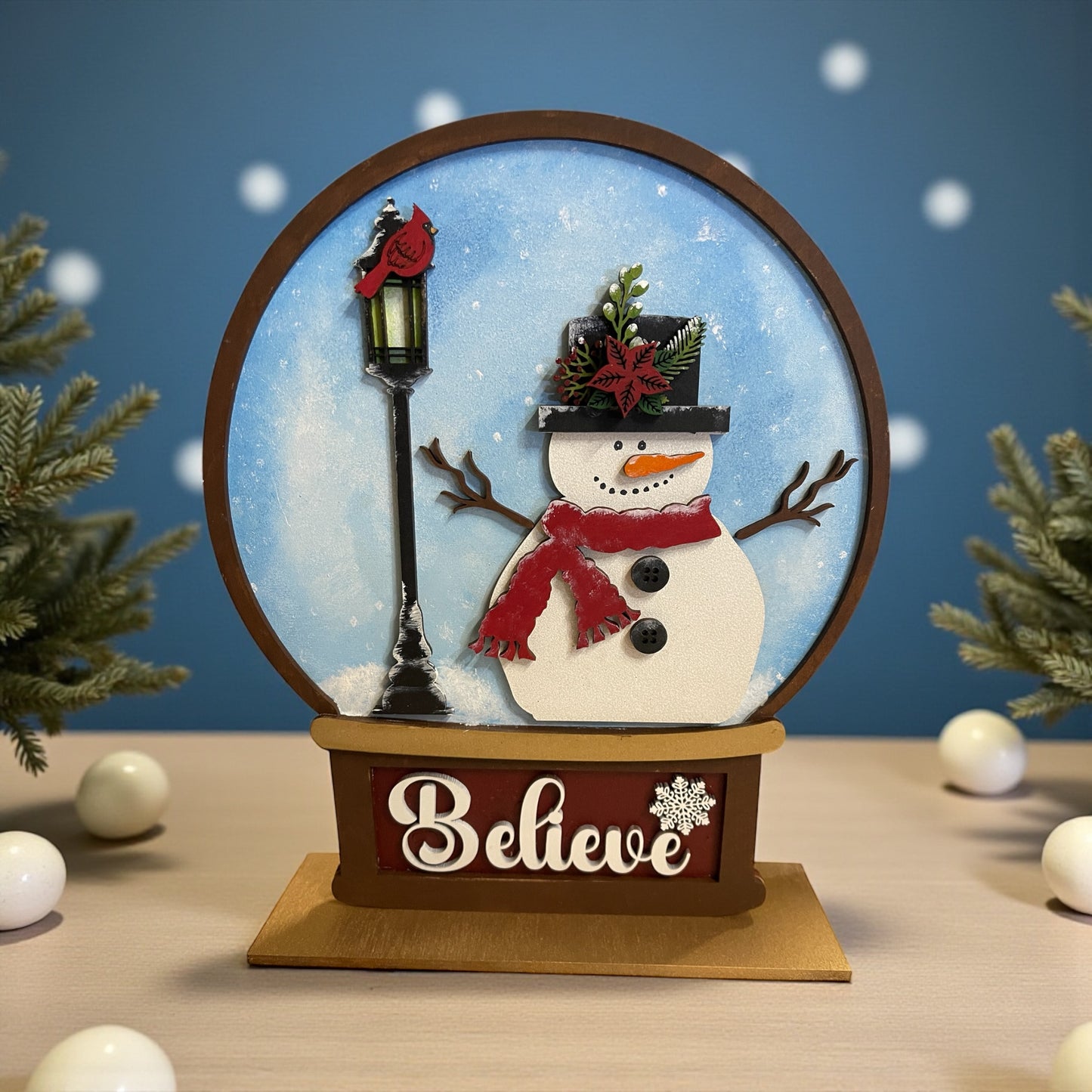 Snowman Snowglobe DIY