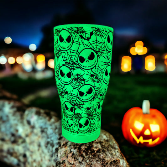 Halloween Glow Engraved Cup