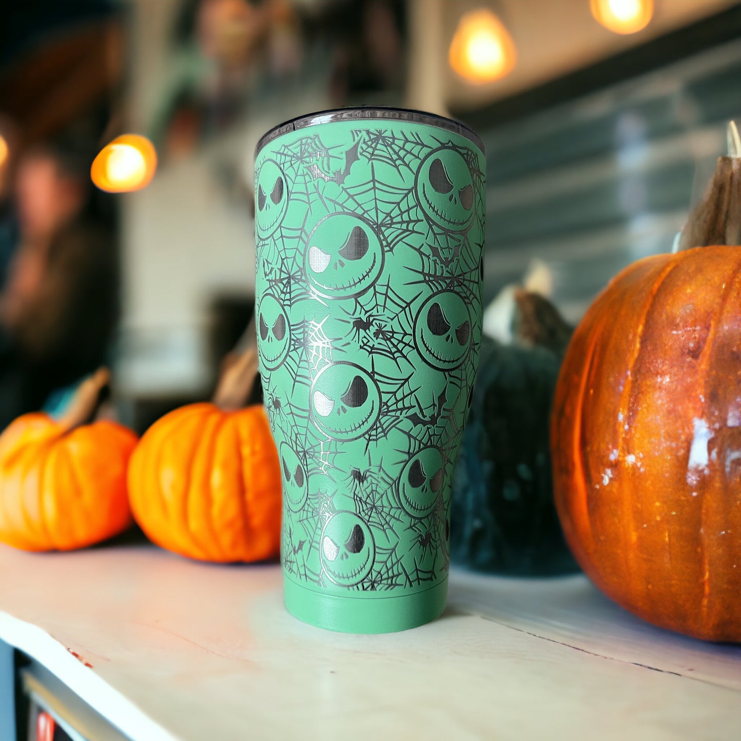 Halloween Glow Engraved Cup
