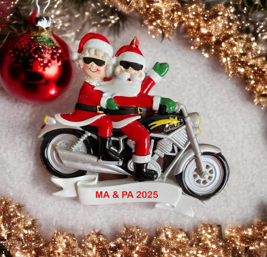 Resin Motorcycle Ornament