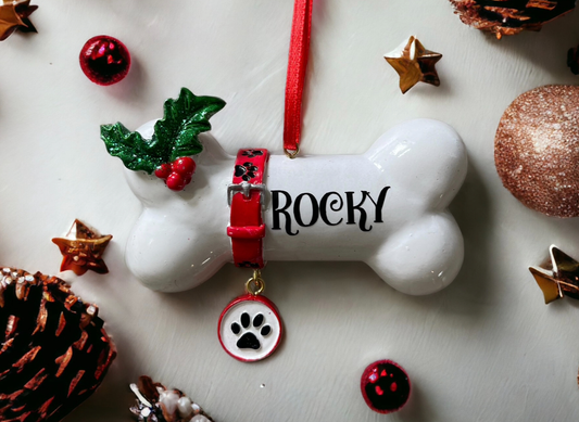 Resin Bone Ornament