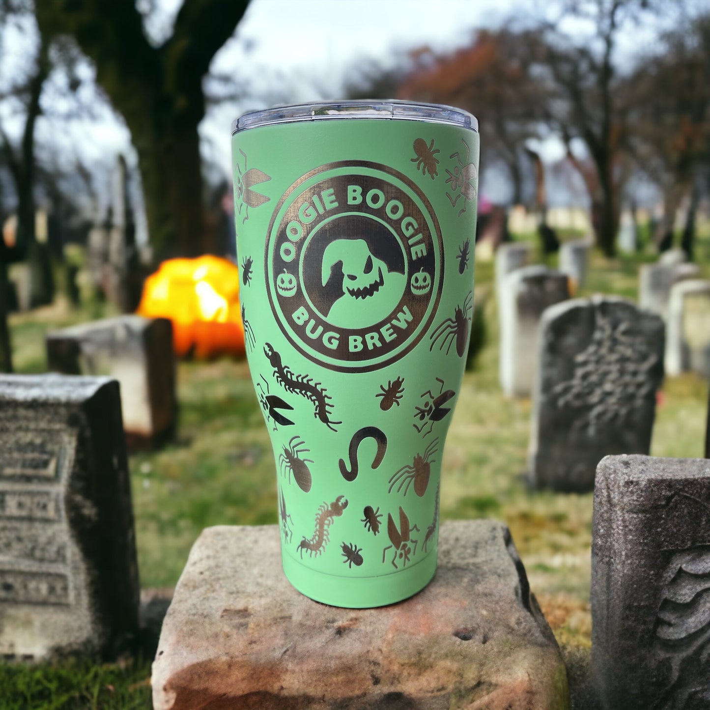 Glowing 30 oz Engraved Cup