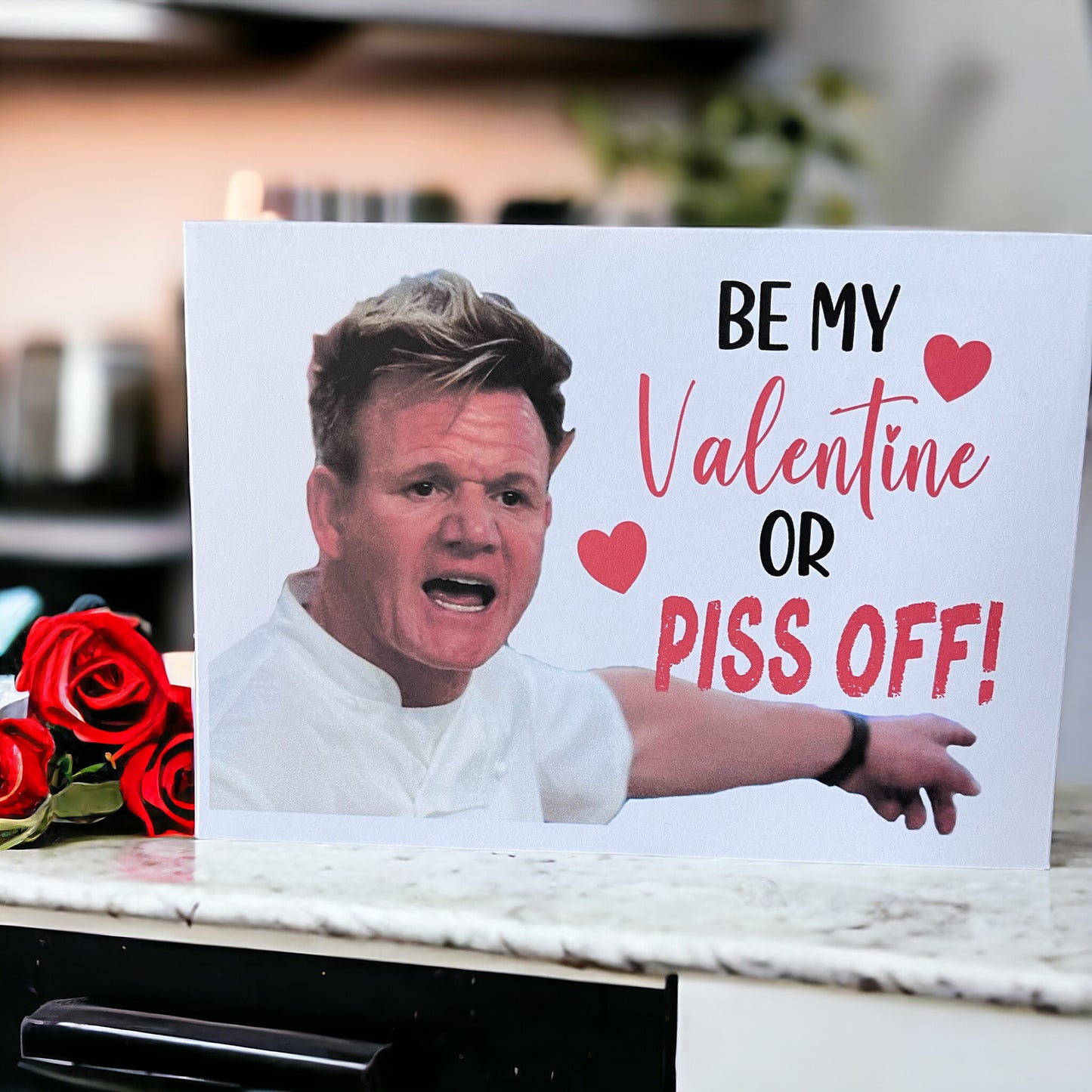 Funny Chef Valentine's Day Card