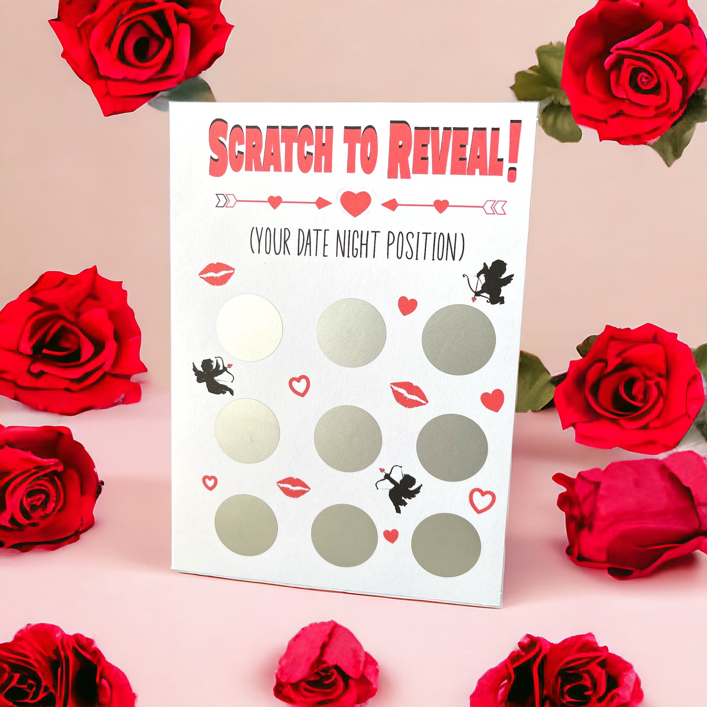 Scratch to Reveal Valentine's Day Card