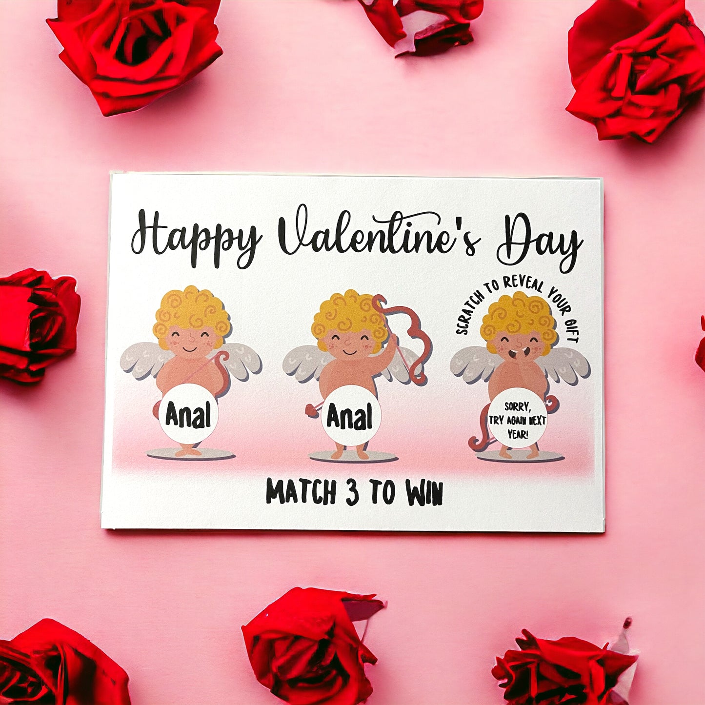 Scratch Valentine's Day Card