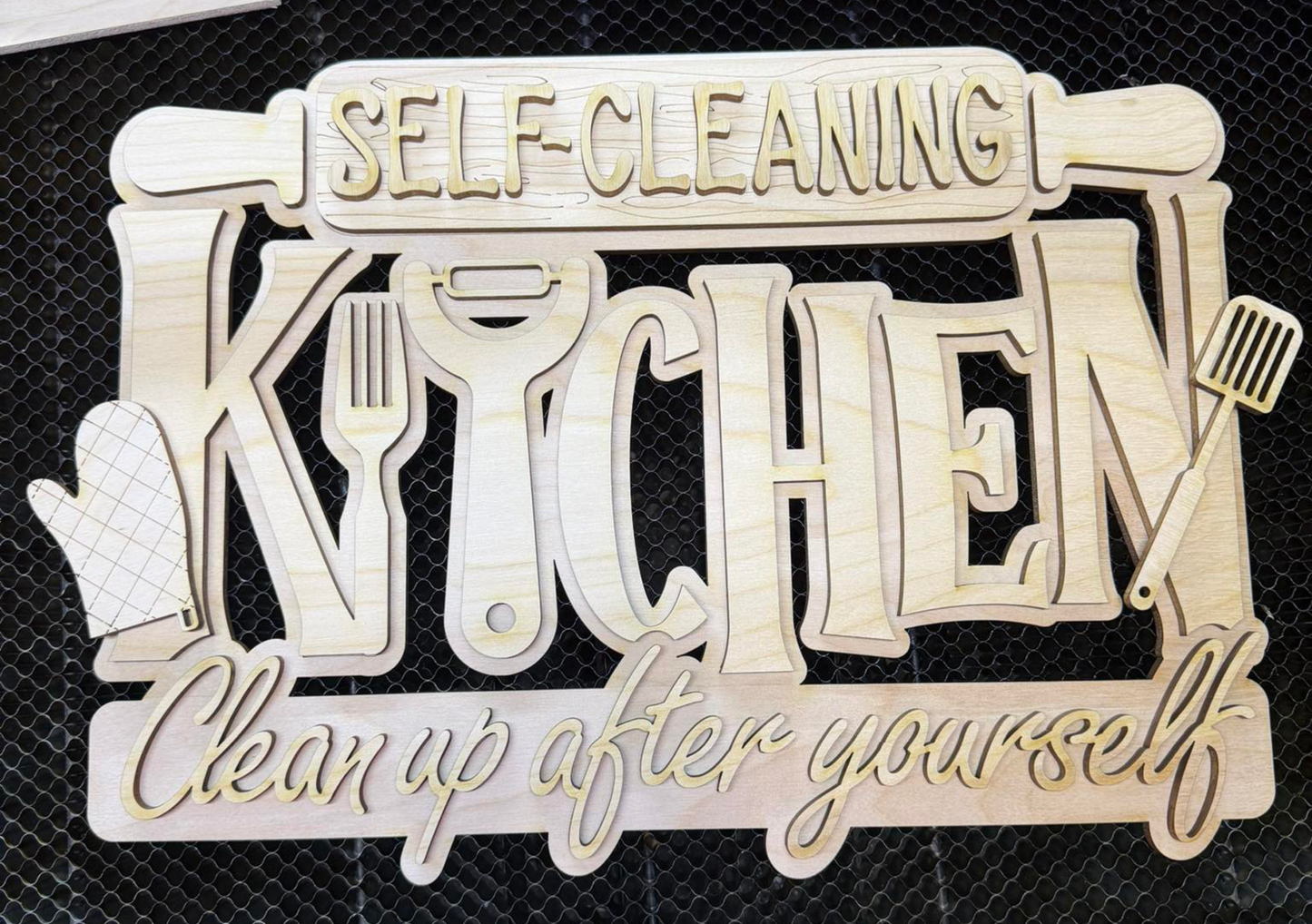 Kitchen Sign DIY