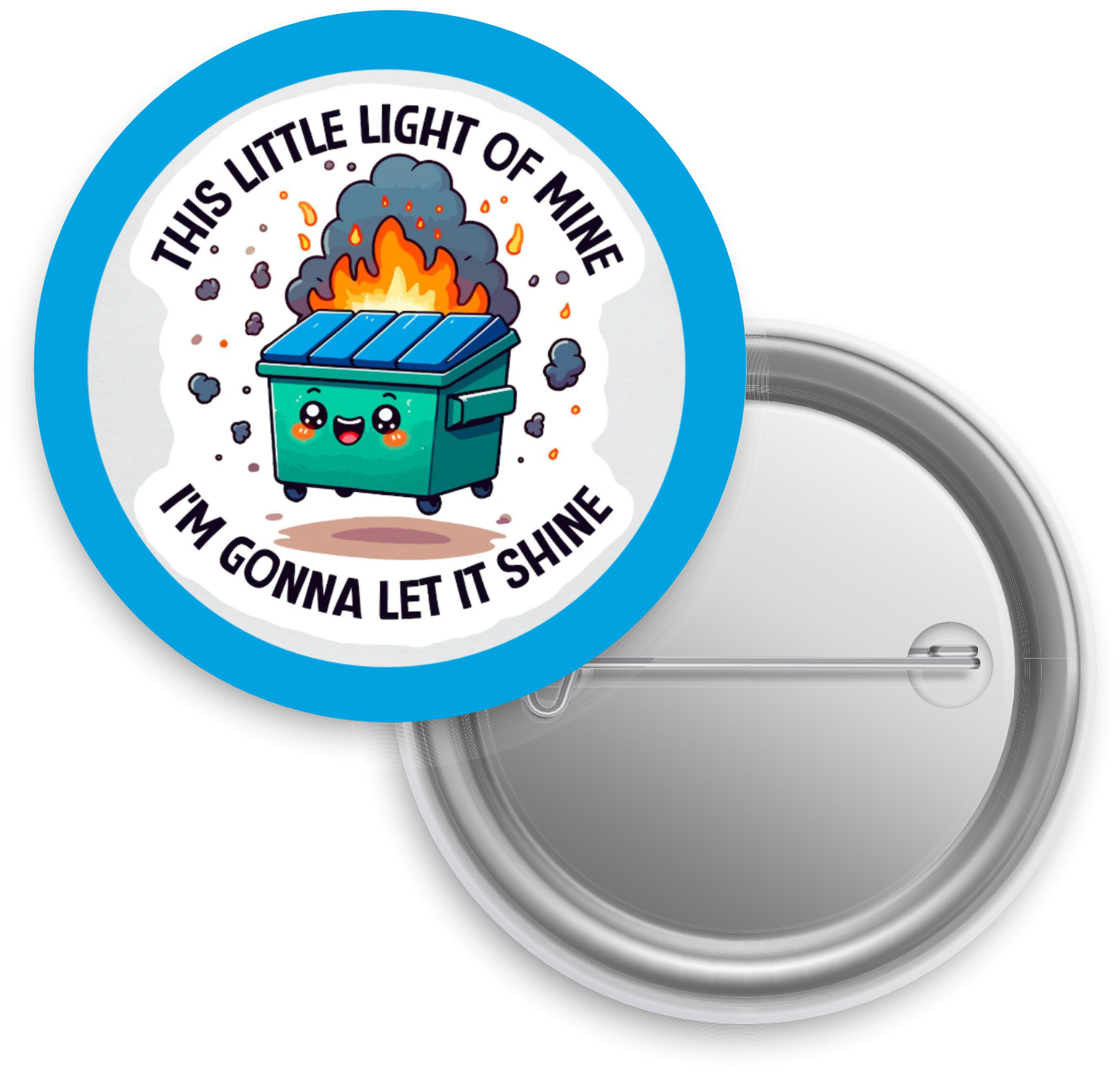 Dumpster Fire Badge