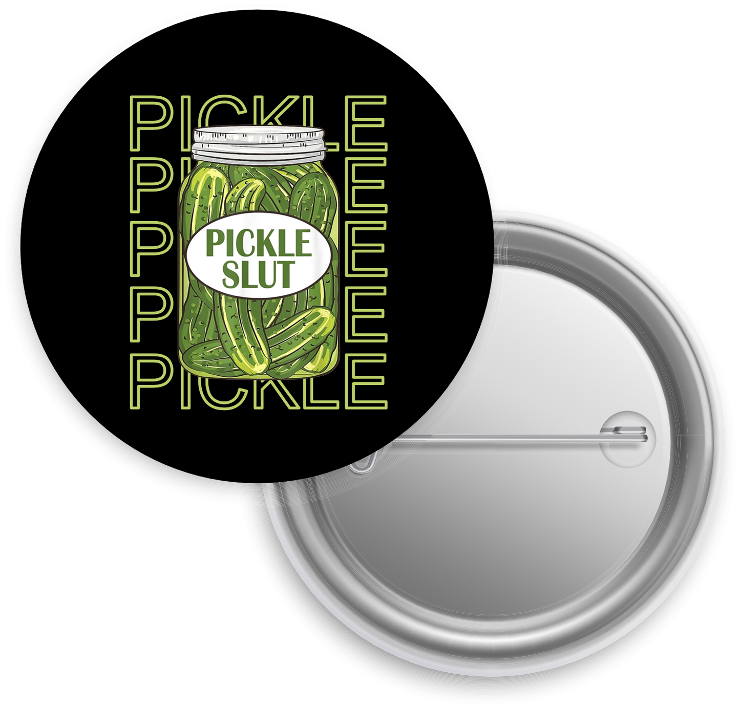 Pickle Button Badge