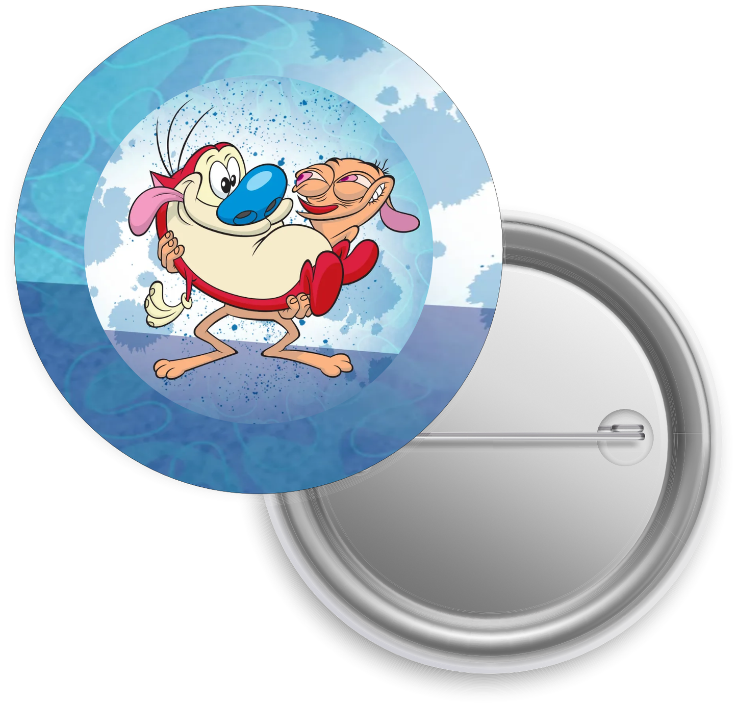 Retro Cartoon Button Badge